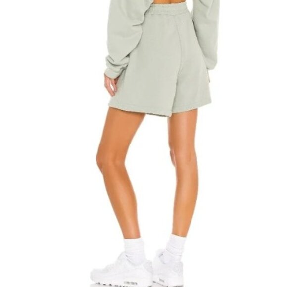 NWT REVOLVE SixThreeSeven The Sweat Short in Sage, Size S - Picture 3 of 5